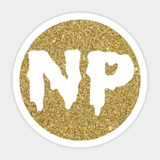 new paltz glitter Sticker